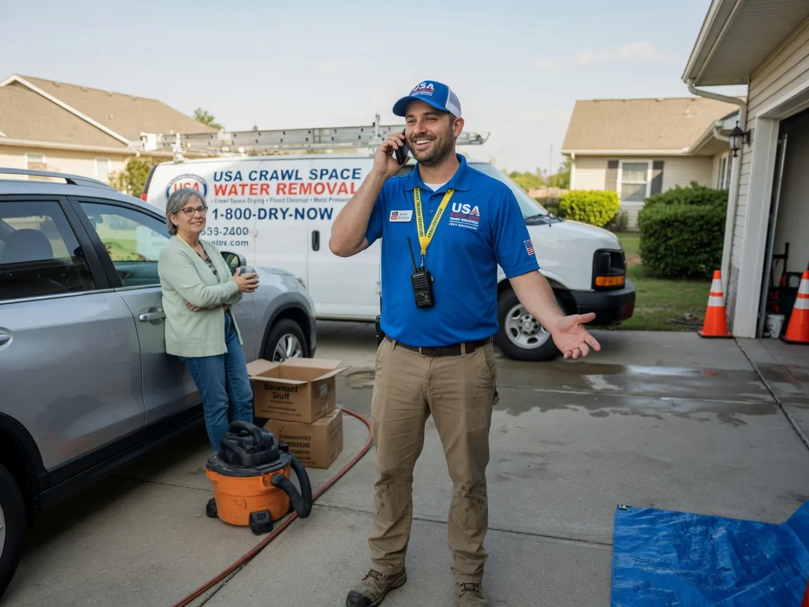 Crawl Space Water Removal Ridgeville, IN FAQs